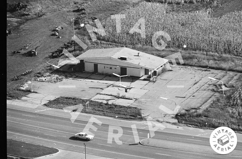 Tonys North Restaurant (Standish Truck Stop) - 1982 Aerial